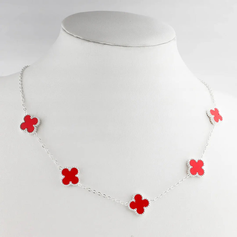 Colgante Cleff acero blanco