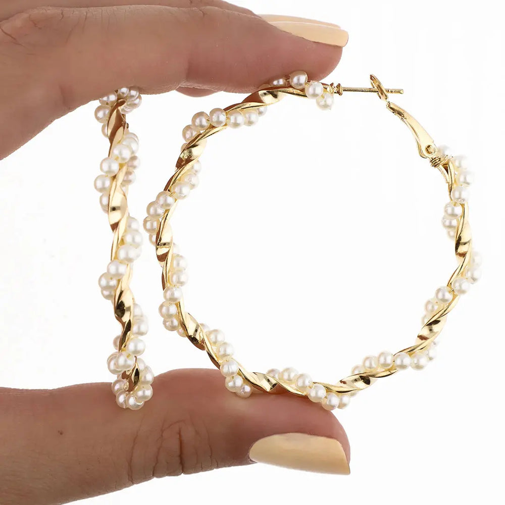Aros dorados bijou