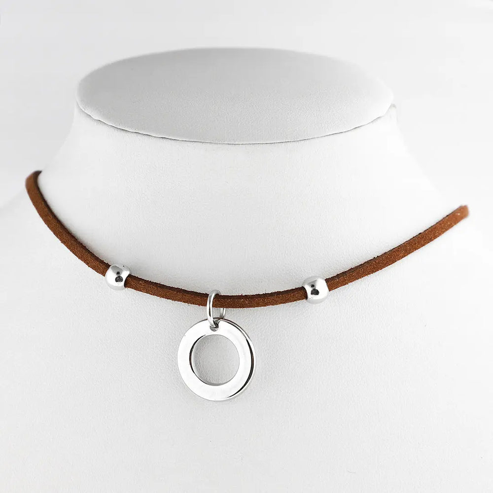 Choker gamuza