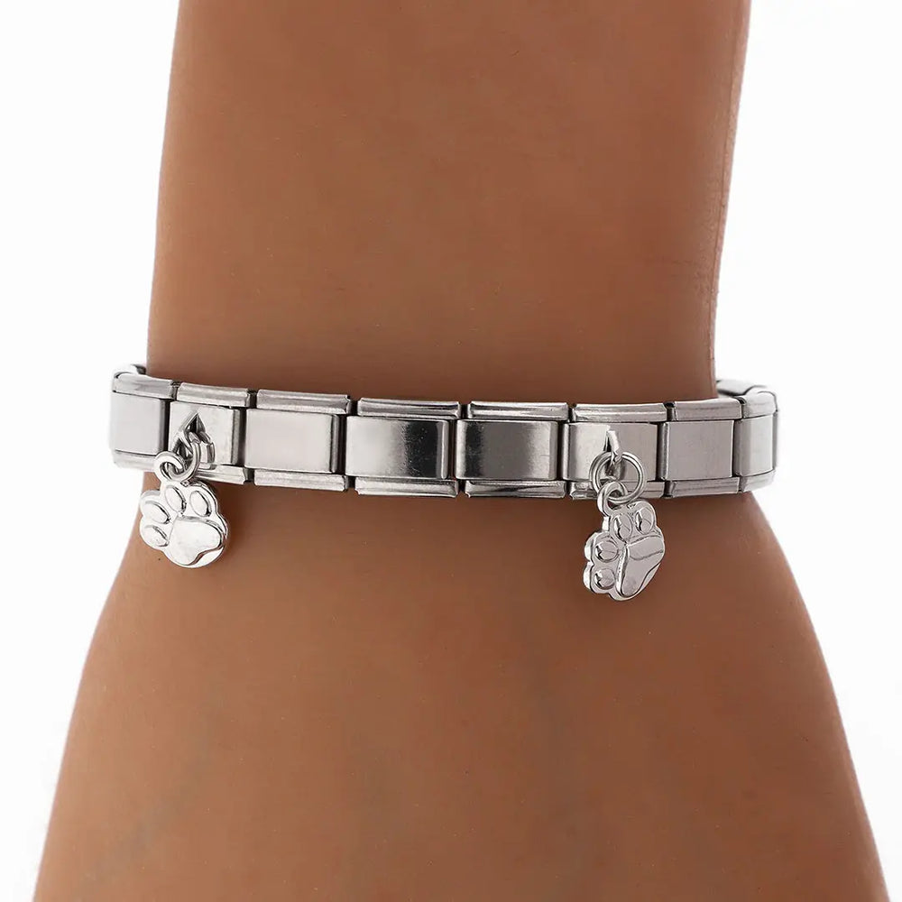Pulsera italiana acero quirurgico