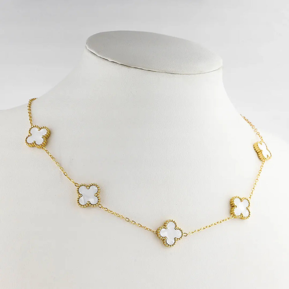 Colgante Cleff acero dorado