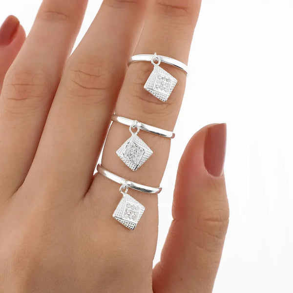 Pack anillos plating x3