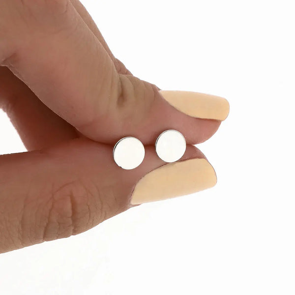Aros plateados bijou
