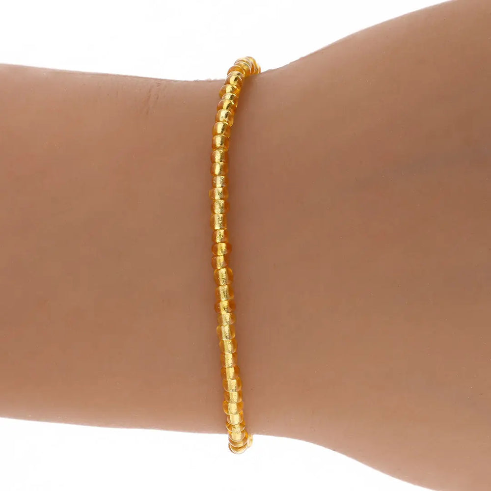 Pulsera cristal acero