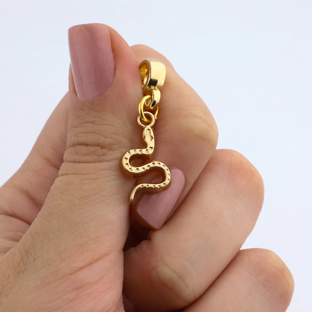 Dije charms acero dorado