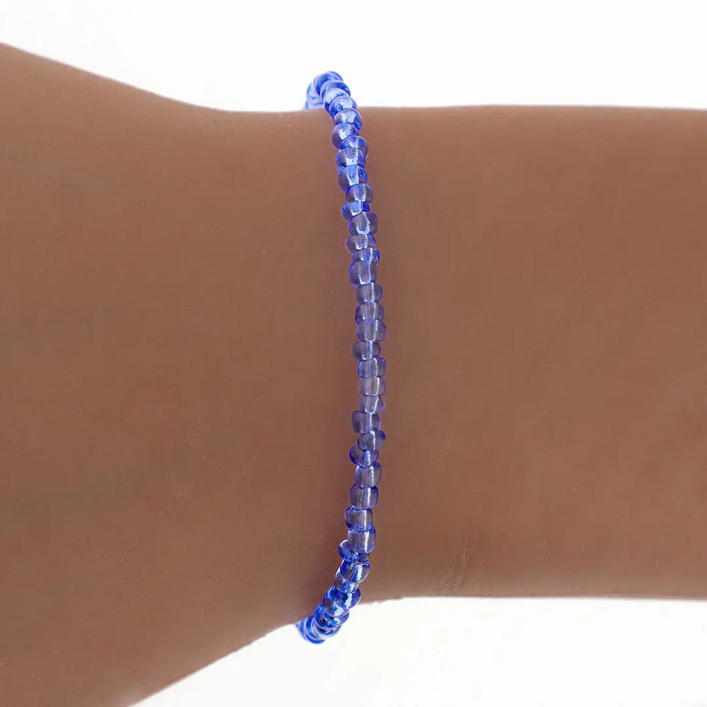 Pulsera cristal acero