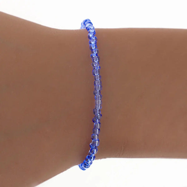 Pulsera cristal acero
