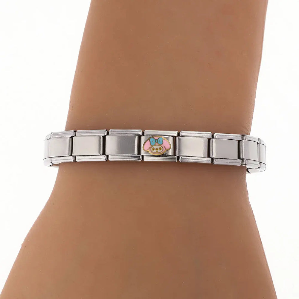 Pulsera italiana acero quirurgico
