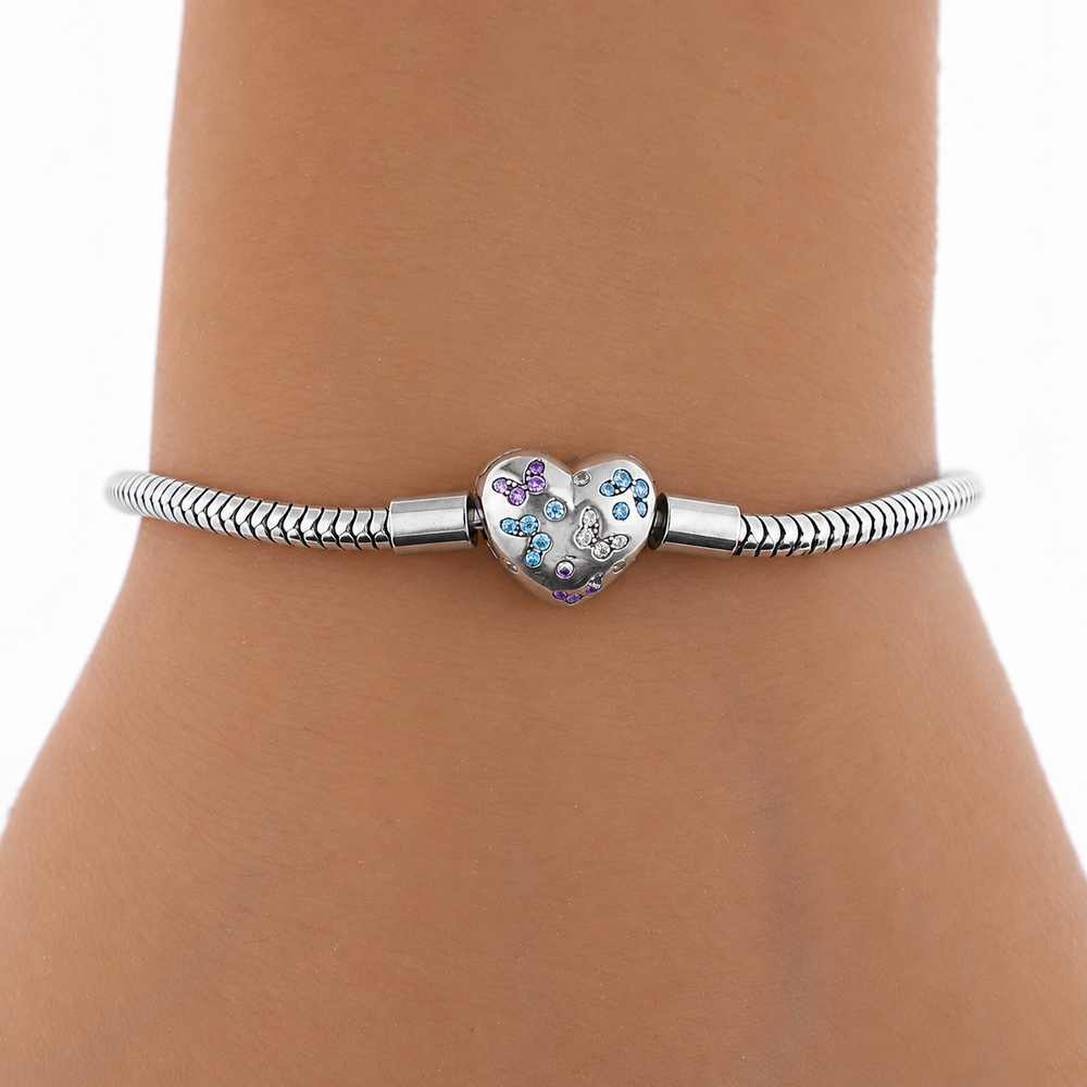 PULSERA PANDORA EN ACERO QUIRÚRGICO 316L