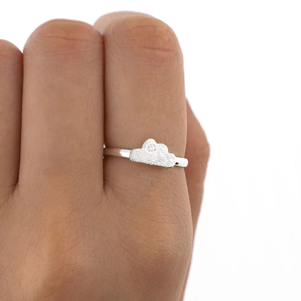 Anillo nube regulable plating