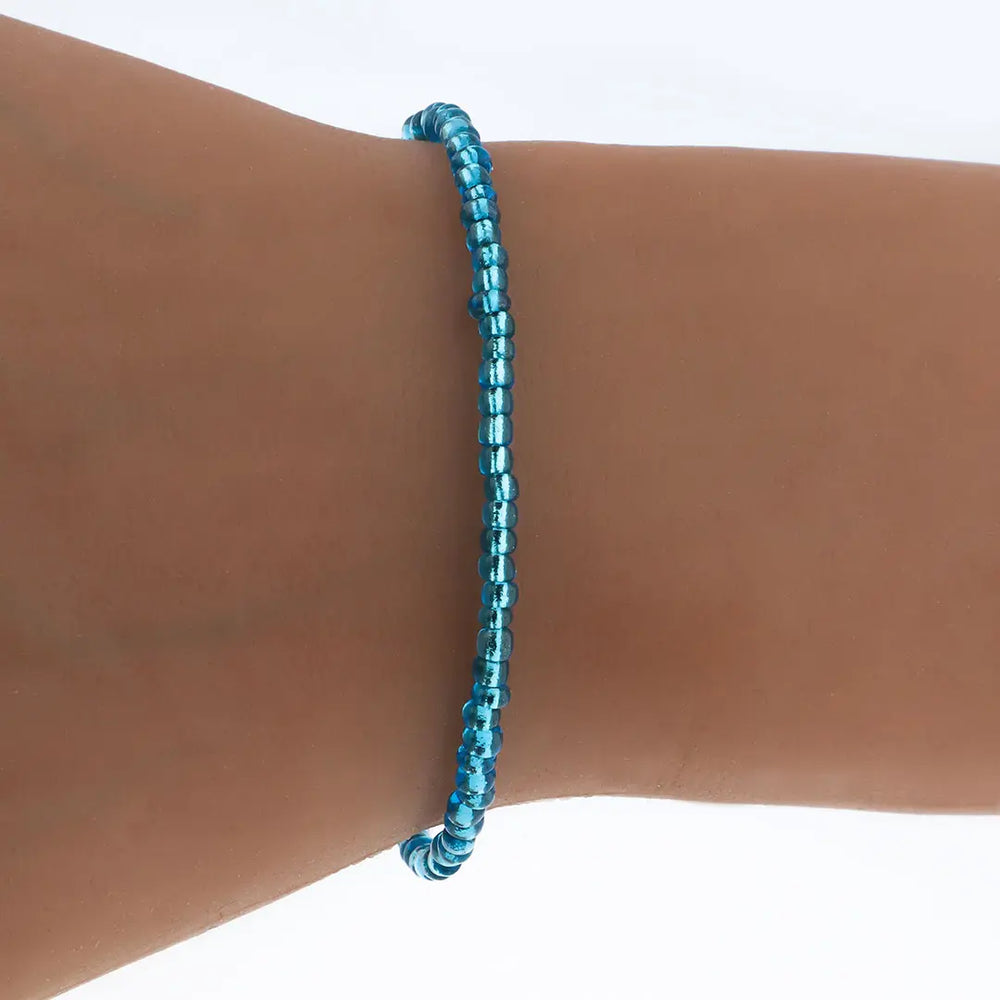 Pulsera cristal acero