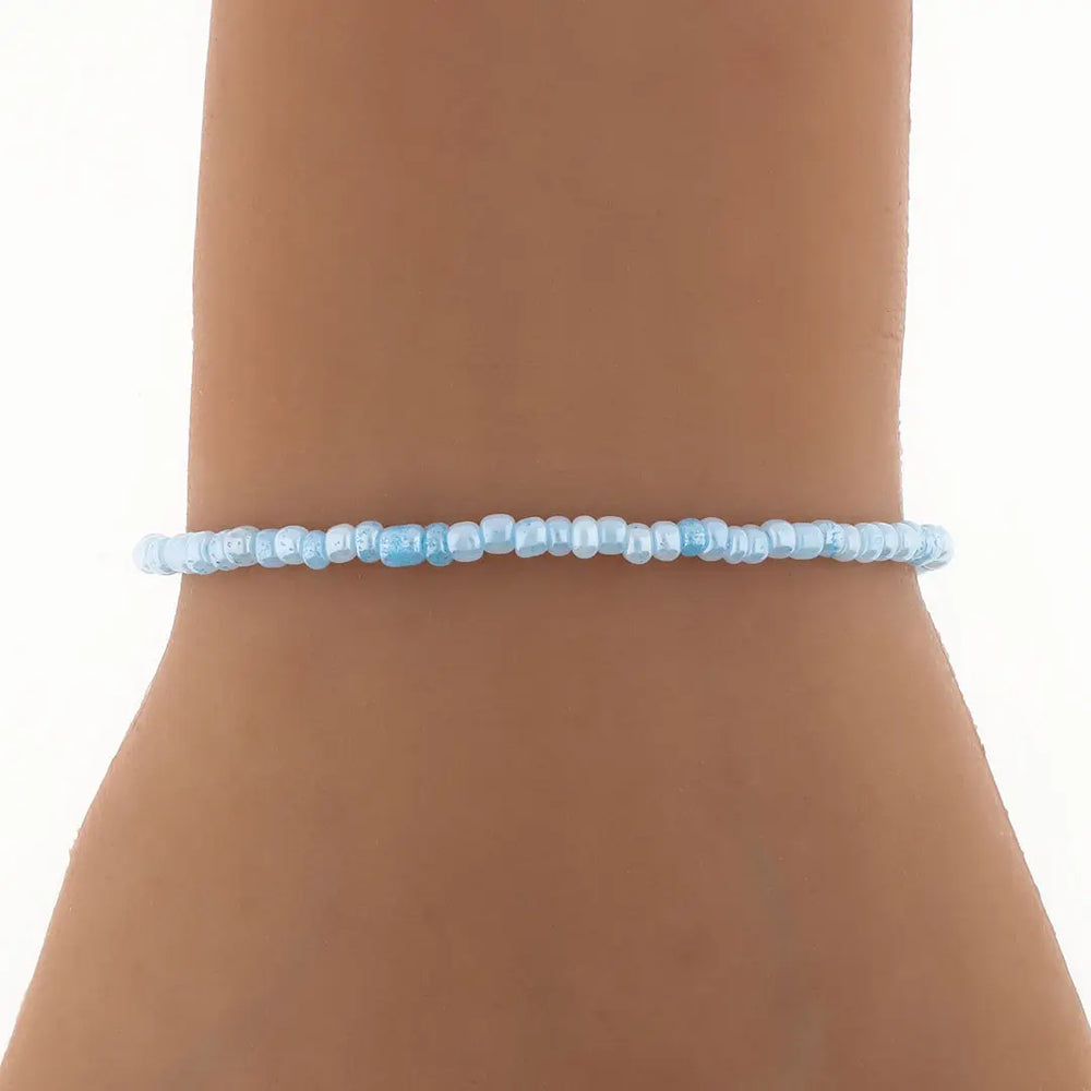 Pulsera cristal acero