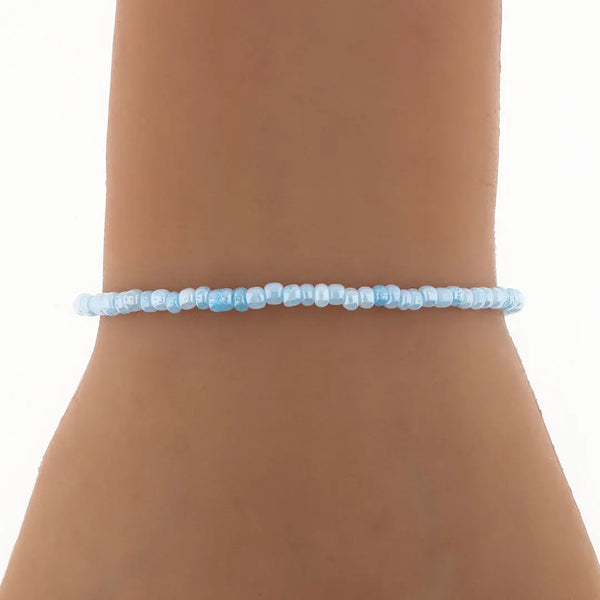 Pulsera cristal acero