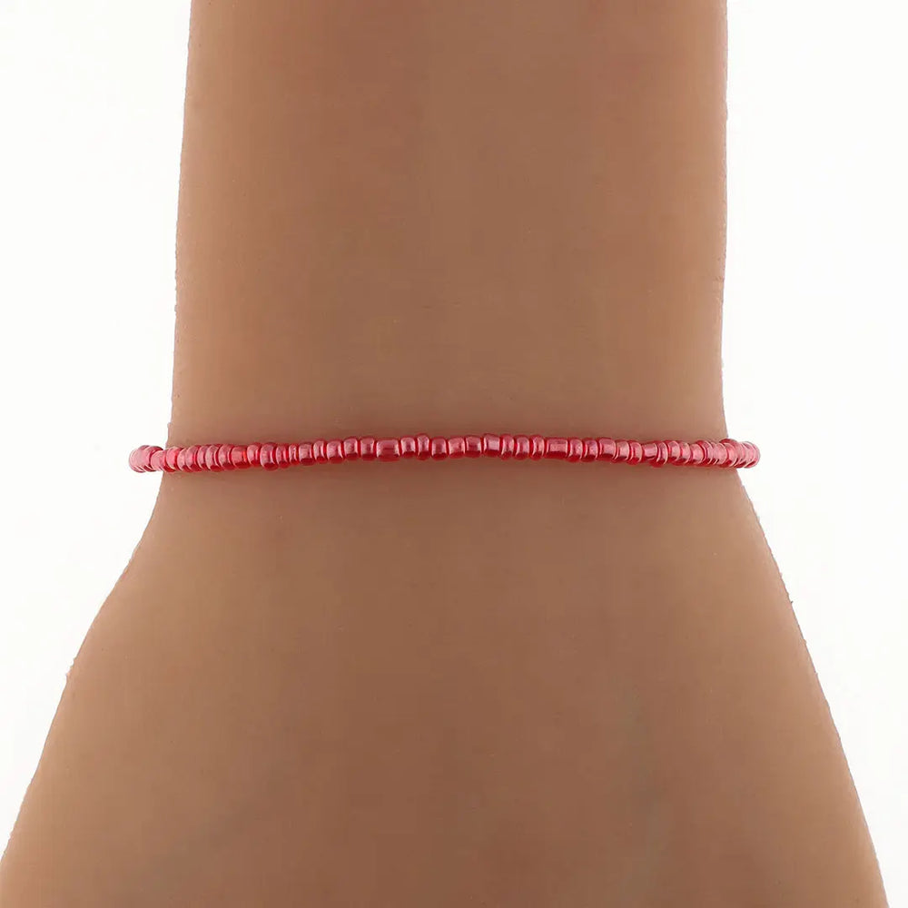 Pulsera cristal acero