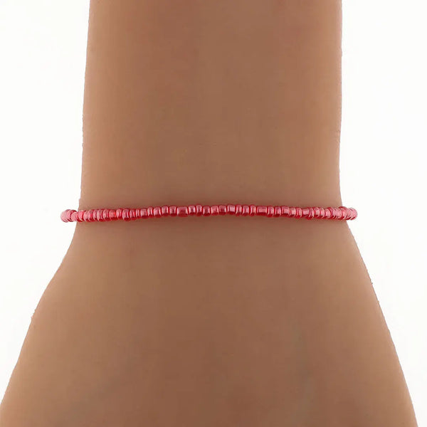Pulsera cristal acero