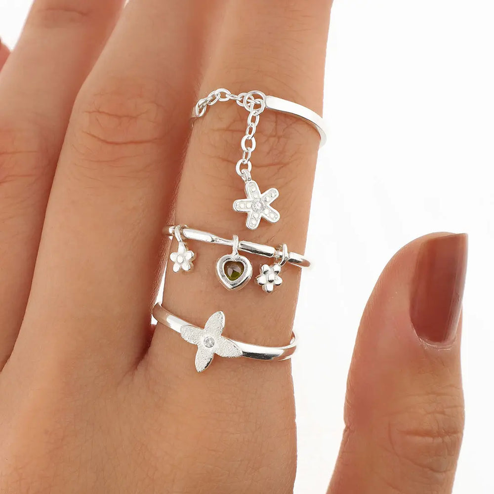 Pack anillos plating x3