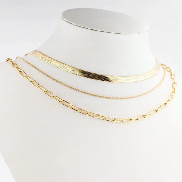 Set dorado bijou 3 en 1