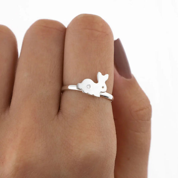 Anillo conejo 2 regulable plating