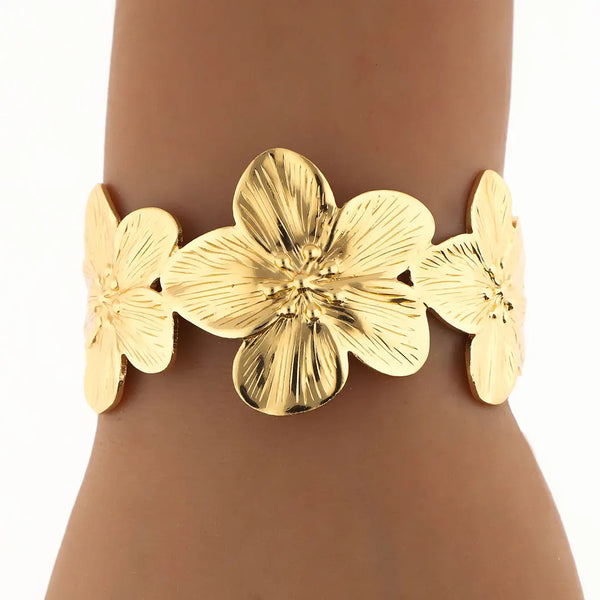 Brazalete bijou dorado