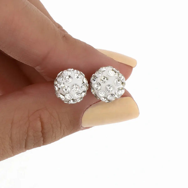 Aros plateados bijou